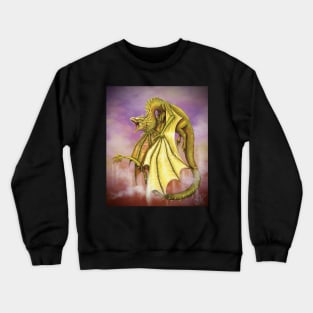 Golden dragon flight Crewneck Sweatshirt